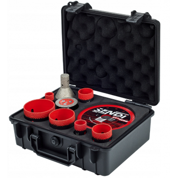SENDI Zestaw EXTREME Ø20,25,35,40,55,68, S-50, frez 20-50mm, Tarcza Ø125mm