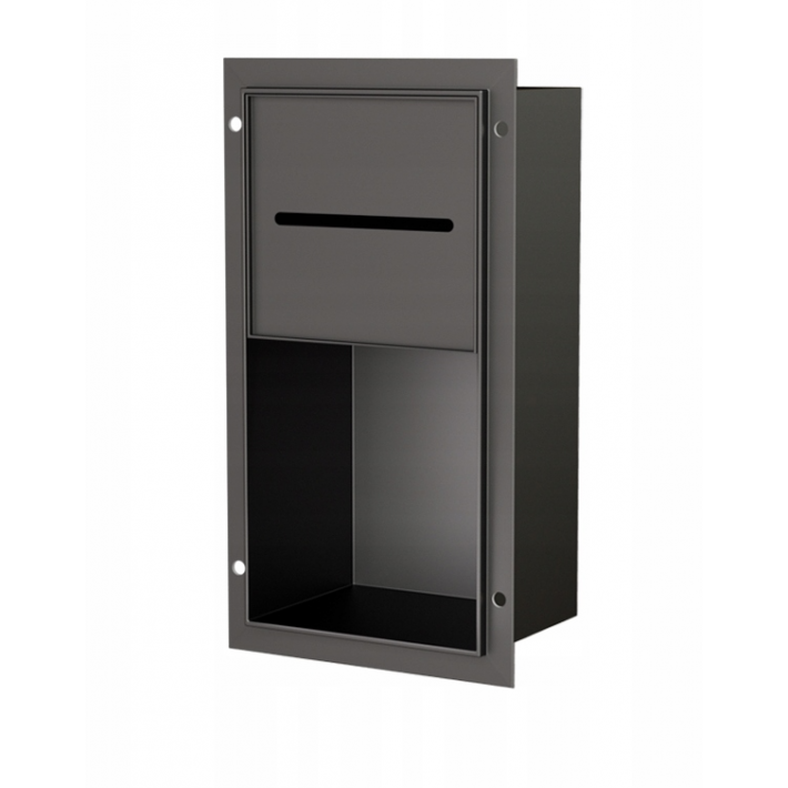 PÓŁKA WNĘKA ŁAZIENKOWA PODTYNKOWA 187x377x130mm HEKATE YX-SST400-H