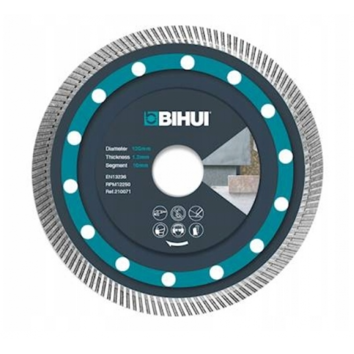 TARCZA PRECYZYJNA DO PŁYTEK GRESU CERAMIKI BIHUI THIN 115mm CZYSTE CIĘCIE TARCZA PRECYZYJNA DO PŁYTEK GRESU CERAMIKI BIHUI THIN 115mm CZYSTE CIĘCIE