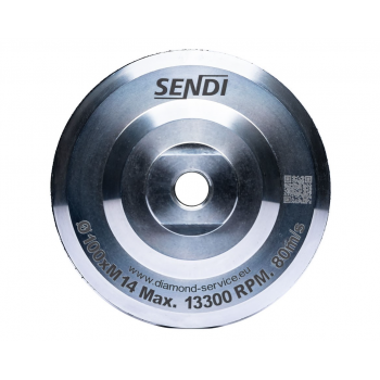 SENDI ADAPTER DO PADÓW RZEP 100mm ALUMINIOWY M14