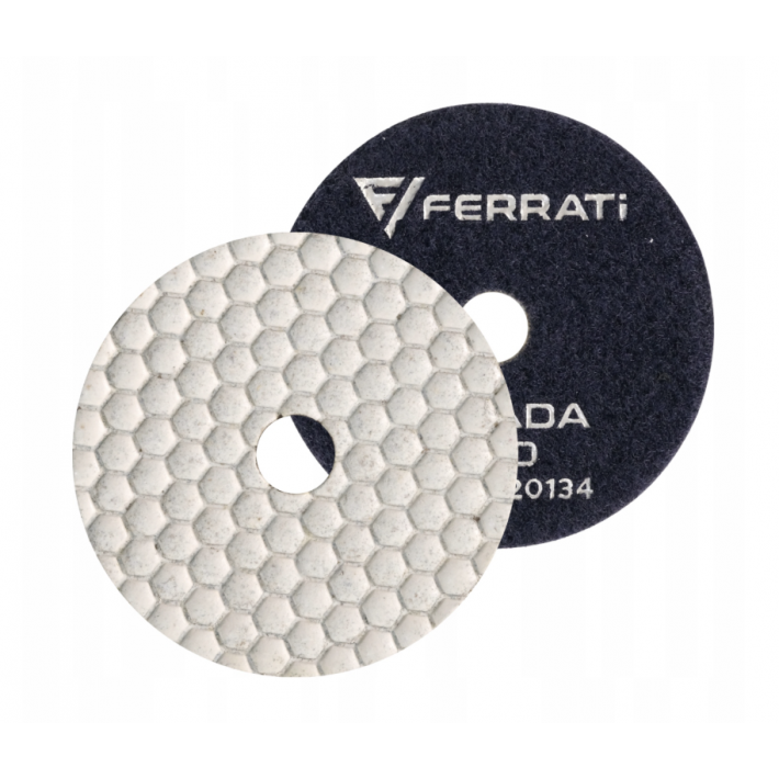 PAD POLERSKI DYSK DO SZLIFOWANIA PŁYTEK GRESU 100MM GR.50 FERRATI STRADA