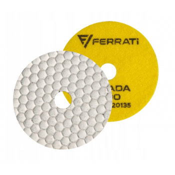 PAD POLERSKI DYSK DO SZLIFOWANIA PŁYTEK GRESU 100MM GR.100 FERRATI STRADA PAD POLERSKI DYSK DO SZLIFOWANIA PŁYTEK GRESU 100MM GR.100 FERRATI STRADA