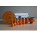 ZESTAW WIERTEŁ DO GRESU CERAM-X 7SZT. + TARCZA 125MM + BOSCH GWS 9-125S