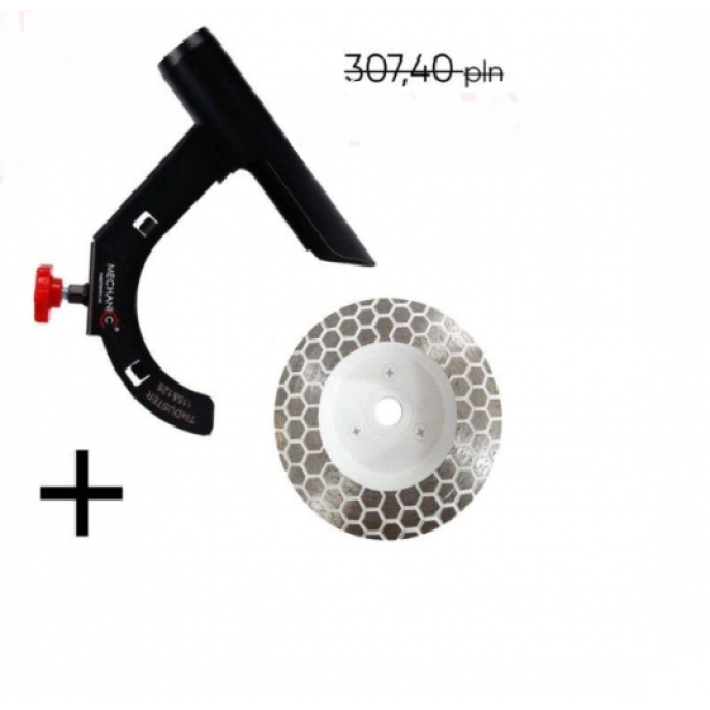 DISTAR DYSK SZLIFUJĄCY P100+MECHANIC TileDUSTER125