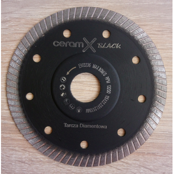 Tarcza diamentowa Ceram-X Black Turbo do cięcia gresu 115mm