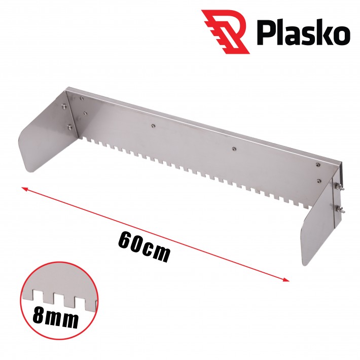 Plasko SOLID 8 PACA ZĘBATA Z OSŁONAMI 600MM